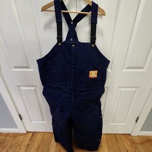 Alaska wear canvas-insulated coveralls